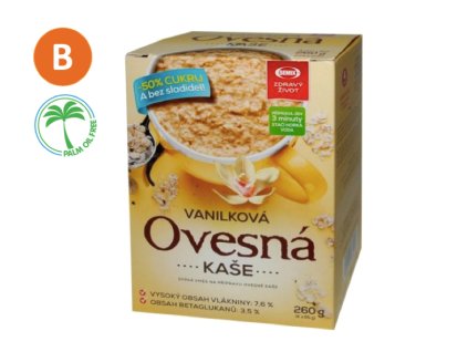 kaše vanilková a