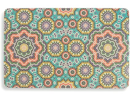 prostírání mandala retro a