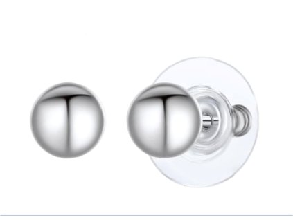 náušnice pure silver a