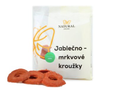 jablečno mrkvové kroužky a