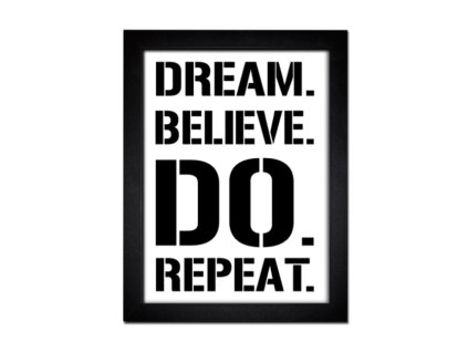 obraz motivační dream a