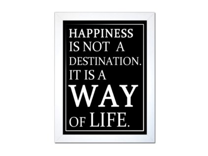 obraz motivační happines a
