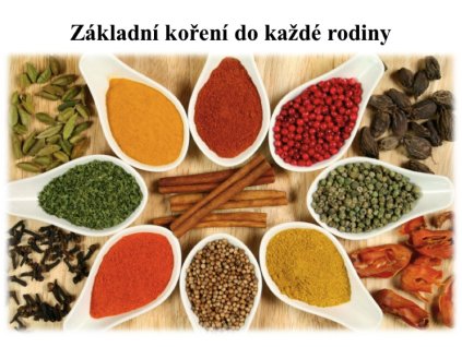 balíček základní koření a