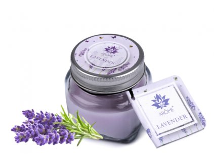 svíčka floral lavander