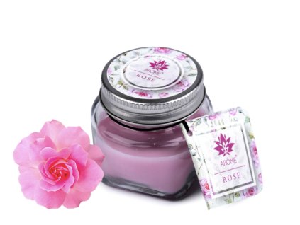 svíčka floral rose