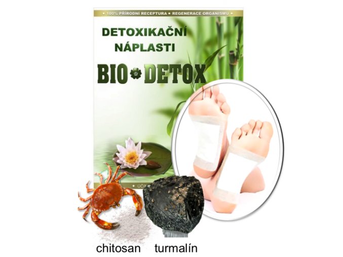 Turmalínové detoxikační náplasti 2in1, 10 ks