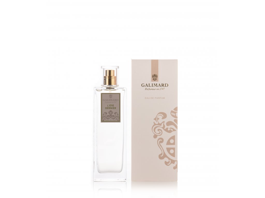 L été dernier francouzský parfém s vůní čistoty a pudru originální dárek pro ženu z parfumérie Galimard eshop Amande Lux