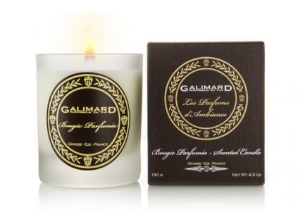 Vonná svíčka parfumérie Galimard se zdravým knotem