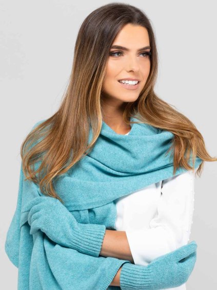 Tyrkysovy damsky sal Kamea 01