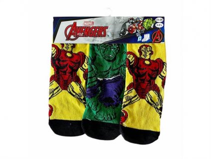 Klasické ponožky AVENGERS 3 pack
