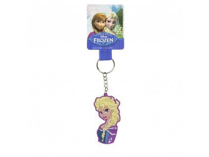 wd16334 disney frozen rubber keychain elsa