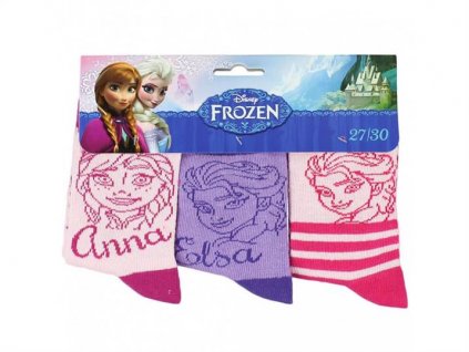 Klasické ponožky FROZEN 3 pack