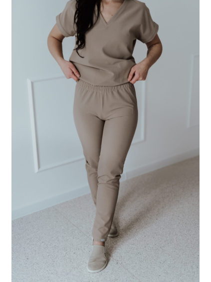 Dámske zdravotnícke nohavice Anna – Beige
