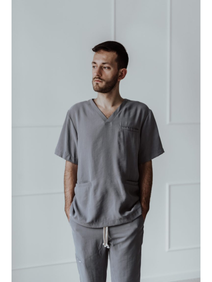 Pánsky zdravotnícky top Marco – Ash