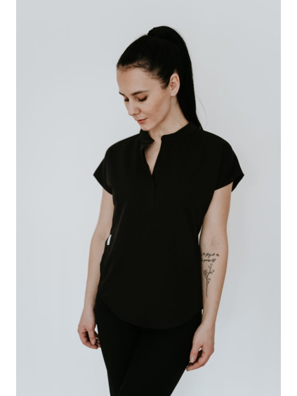 Dámsky zdravotnícky top Claudia – Black
