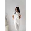 Dámsky zdravotnícky top Claudia – white