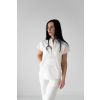 Dámsky zdravotnícky top Claudia – white