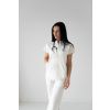 Dámsky zdravotnícky top Claudia – white