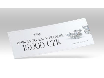 amaro voucher 15000CZK