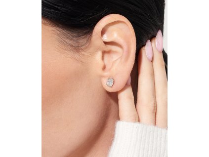 OVAL STUD Náušnice