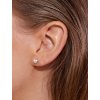 Stud piercing 0.6ct