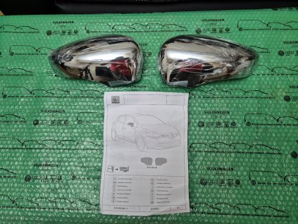kryty vnějších zrcátek chromové Renault Clio IV , Capture 8201385440