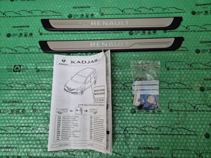 osvětlené dekorativní lišty prahů přední Renault Kadjar 8201726302