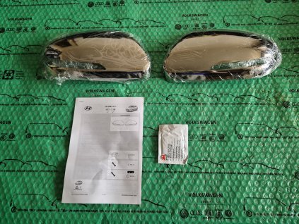 kryty vnějších zrcátek chromové Hyundai i20 (GB) od 2015 C8431ADE00ST