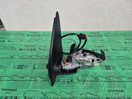 pouzdro levého vnějšího zrcátka el. nastavitelné + sklopné , vyhřívané VW Golf V 1K1857507A 9B9