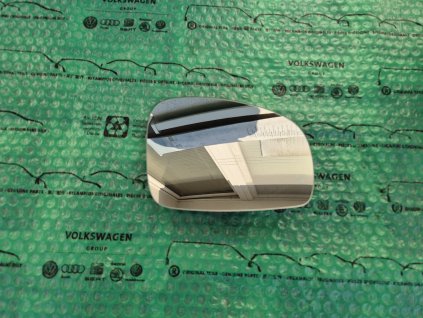 sklo zrcátka pravé nevyhřívané Škoda Fabia II , Roomster , Octavia II od 08/2009 5J0857522H