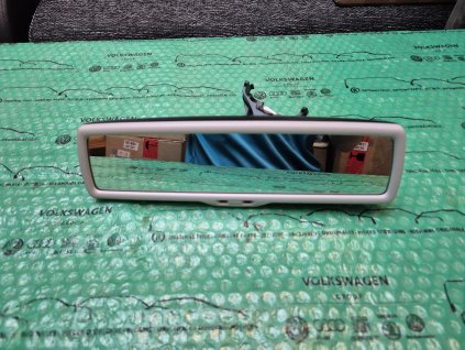 vnitřní zrcátko samostmívací saténově černá/perleťově šedá Škoda Superb (3T) , Yeti , Rapid , VW vozy 1K0857511E SMA