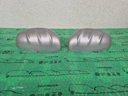Milotec 52615 kryty zrcátek stříbrná matná, Air-Look, Škoda Roomster