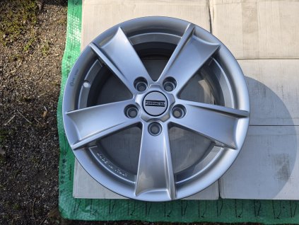 sada 4kusů 15" alu disků FONDMETAL (6Jx15 H2 ET43) s roztečí 5x112 , střed 57,1 pro vozy koncernu VW. Škoda Octavia II (1Z) ZIT7015435112M