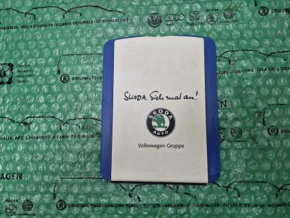 parkovací hodiny se škrabkou na led Škoda I