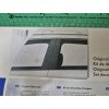 dekorační polep B sloupků dveří carbon design VW Golf VI od 2008 5K4071350A