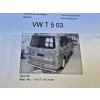 ochranný rám zadního nárazníku VW Transporter T5 , Multivan T5 7H0071692A6M7