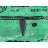 rukojeť řadící páky černá kožená s chrom plaketkou Škoda Octavia II (1Z) před FL do 2008 s 6 rychlostní manuální převodovkou 1Z0711141G34E