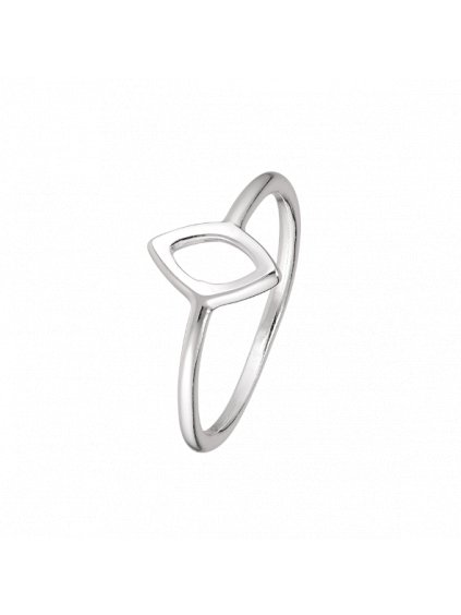 Stříbrný Clarity prsten