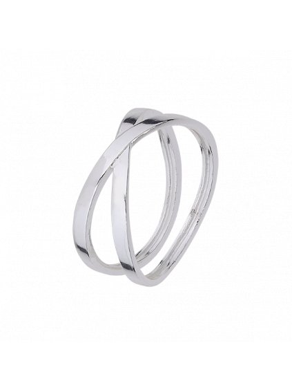 Stříbrný Clarity prsten