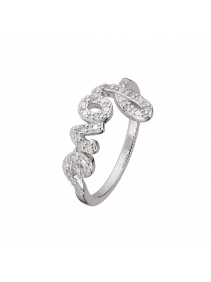 Stříbrný Pure Love prsten