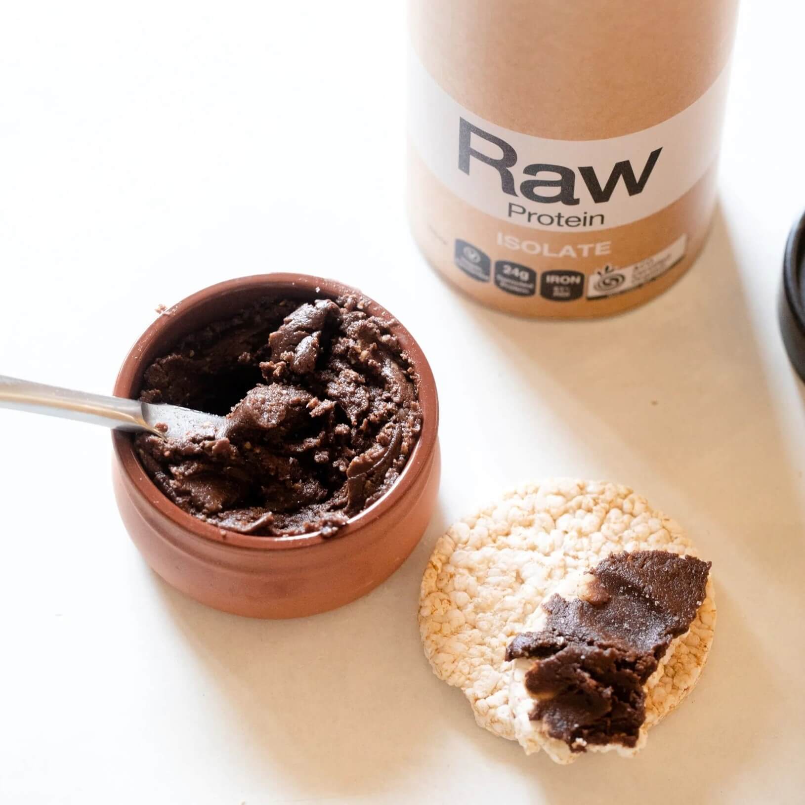 Brownie máslo s Raw protein