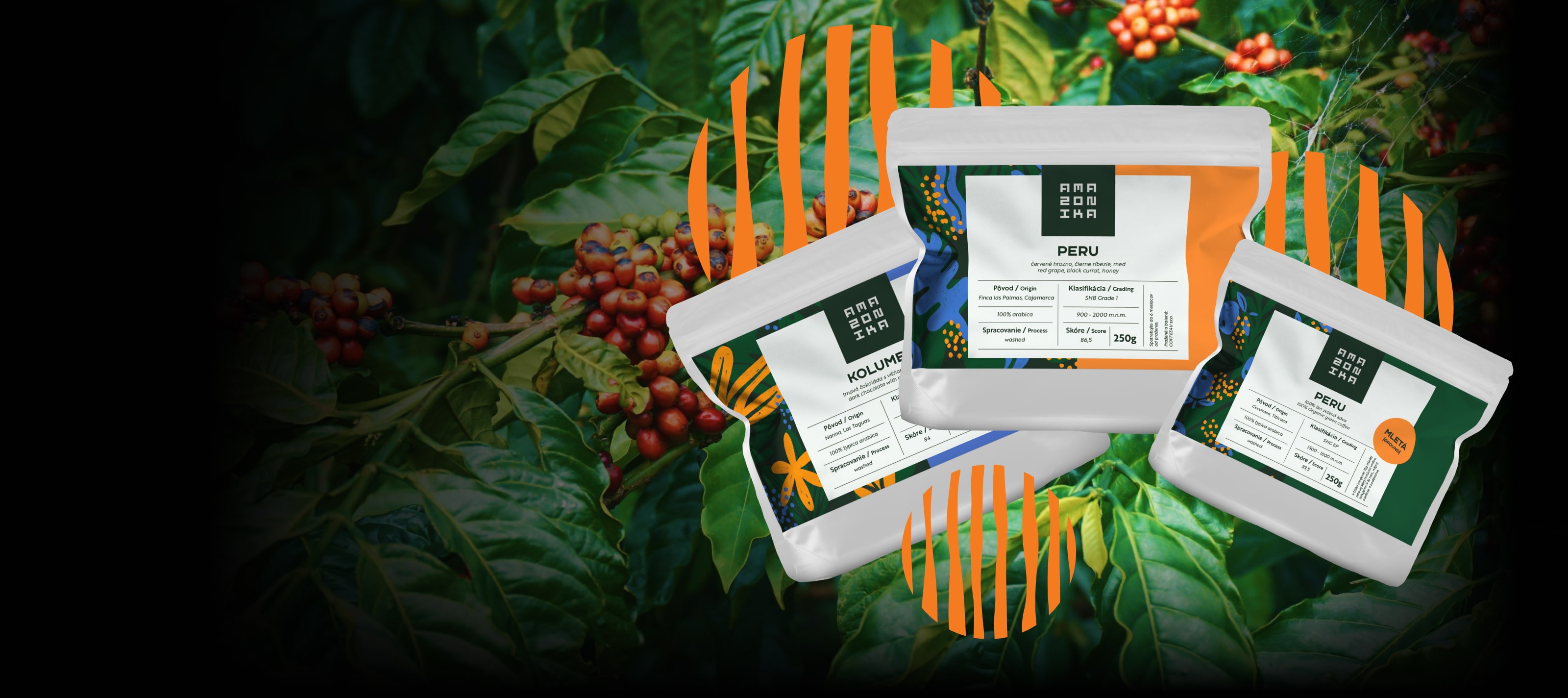 Káva Peru, zelená káva, výberová káva