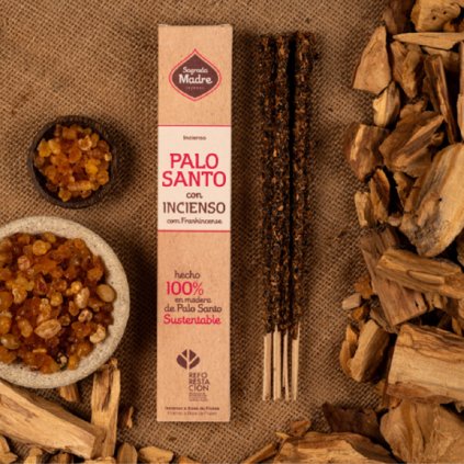 Vonné tyčinky Sagrada Madre Palo Santo s kadidlem