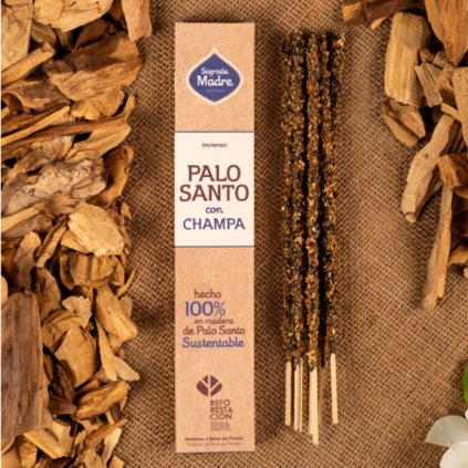 Vonné tyčinky Sagrada Madre Palo Santo Champa