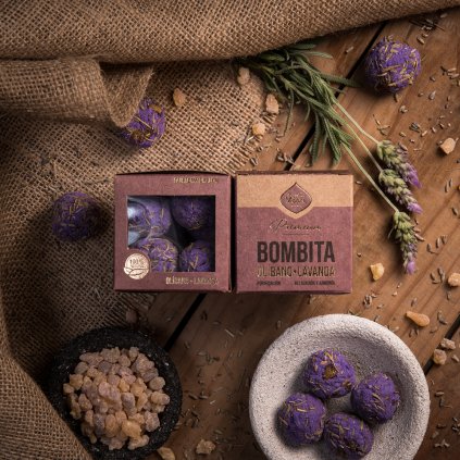 Vonné kuličky Premium Sagrada Madre - kadidlo a levandule