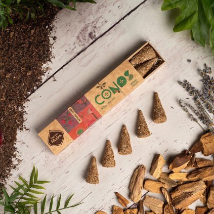 Vonné kužely Sagrada Madre - Pačuli a Palo Santo