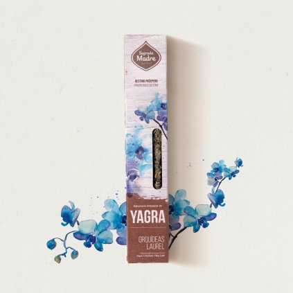 Vonné tyčinky Sagrada Madre YAGRA orchidej vavřín