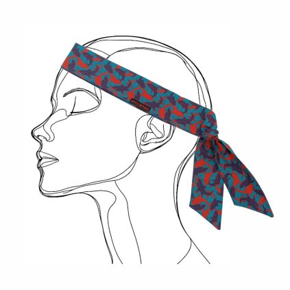 MindBand čelenka Upclothed sharks