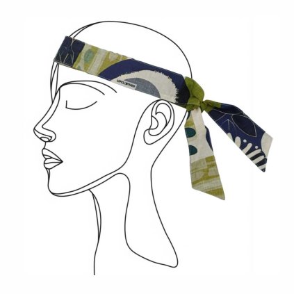 Motivační čelenka Upclothed-MindBand - květ