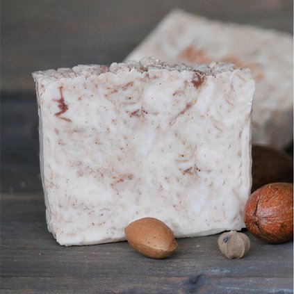 Zázvorové mýdlo s medem a bio syrovátkou – přírodní mýdlo pro tělo a vlasy